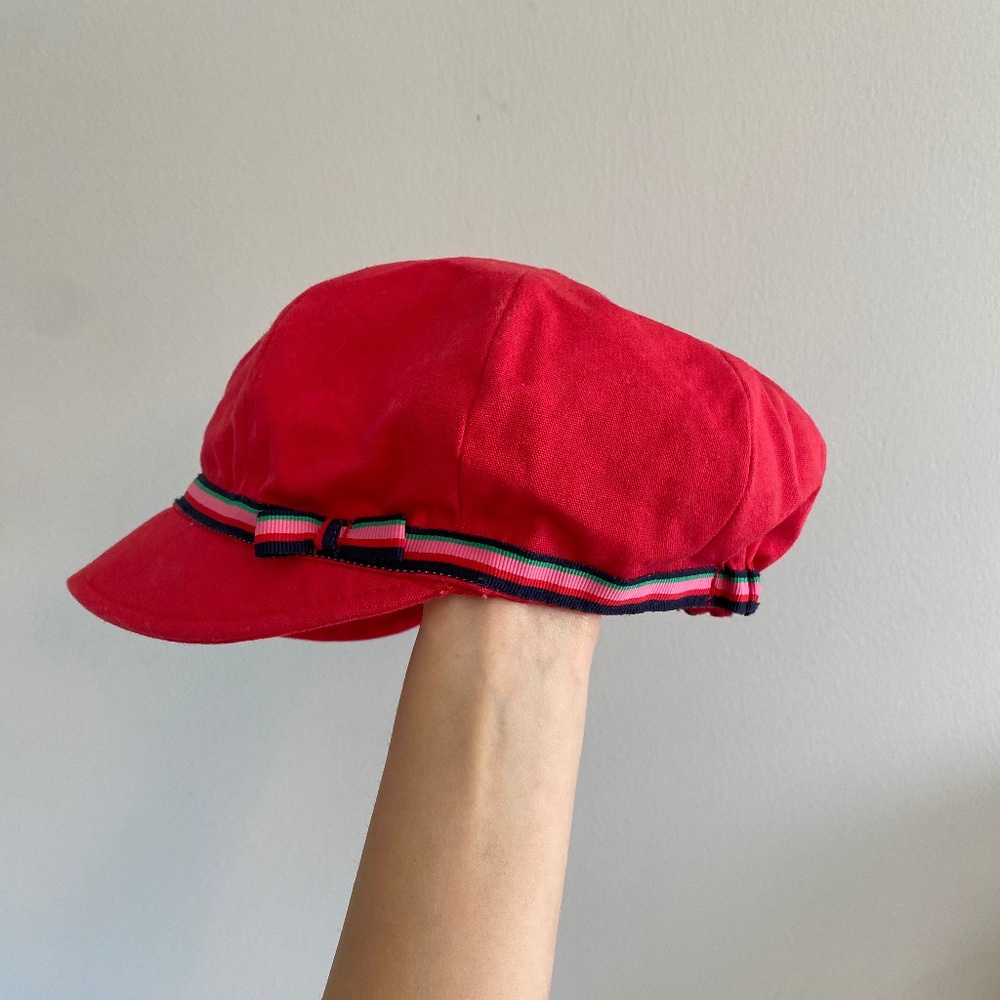 Gymboree Red Newsboy Cap